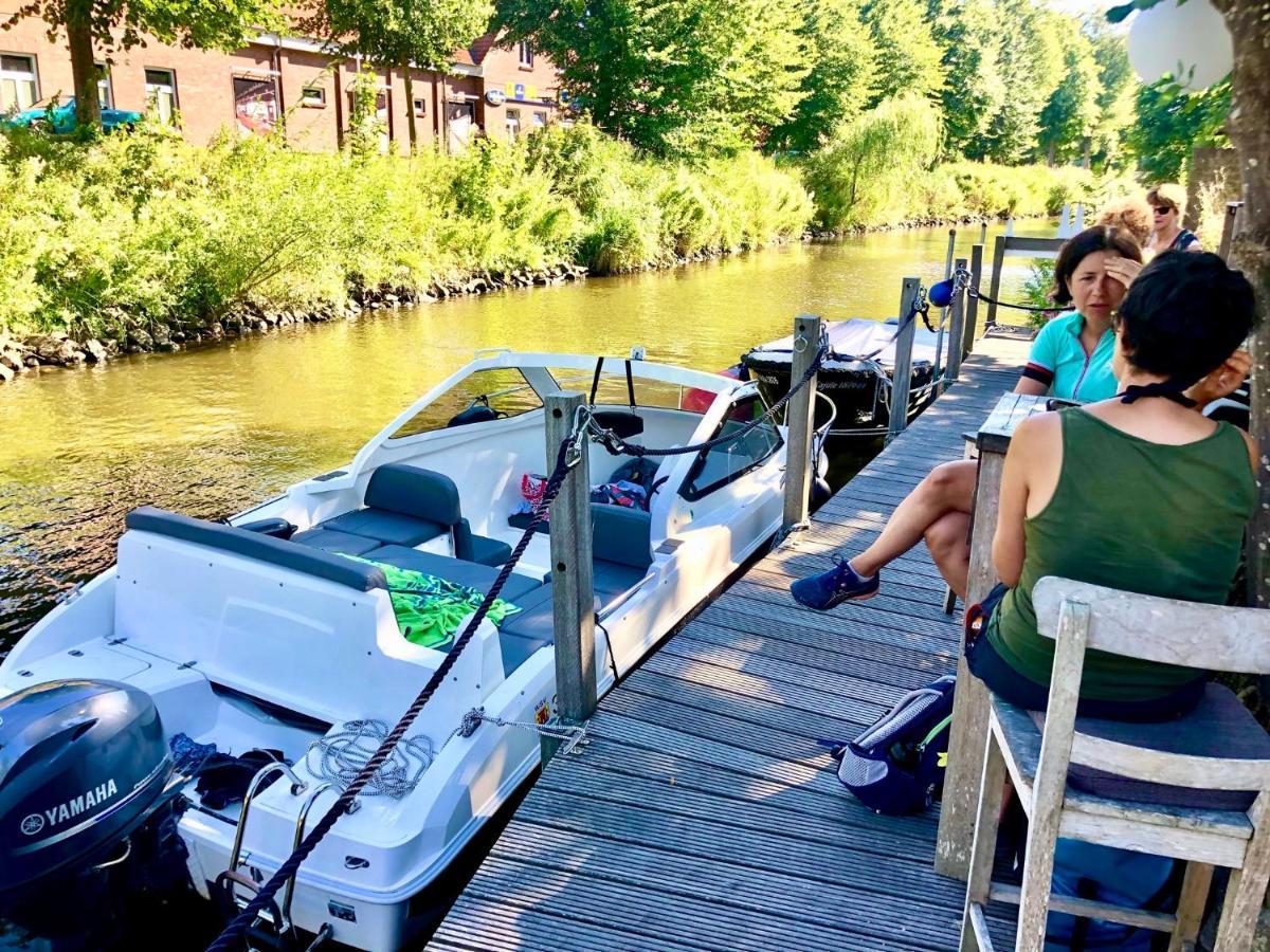 Gaestehaus Kajuete Direkt Am Wasser Friedrichstadt Εξωτερικό φωτογραφία